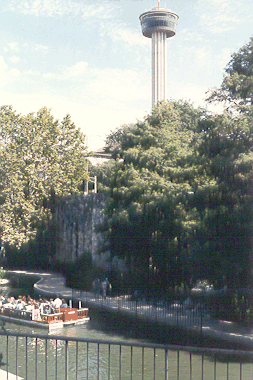 Riverwalk with Space Needle in background